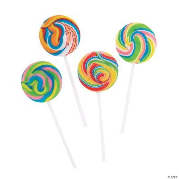 Fun Express Rainbow Swirl · Caramelos · 12 pzas