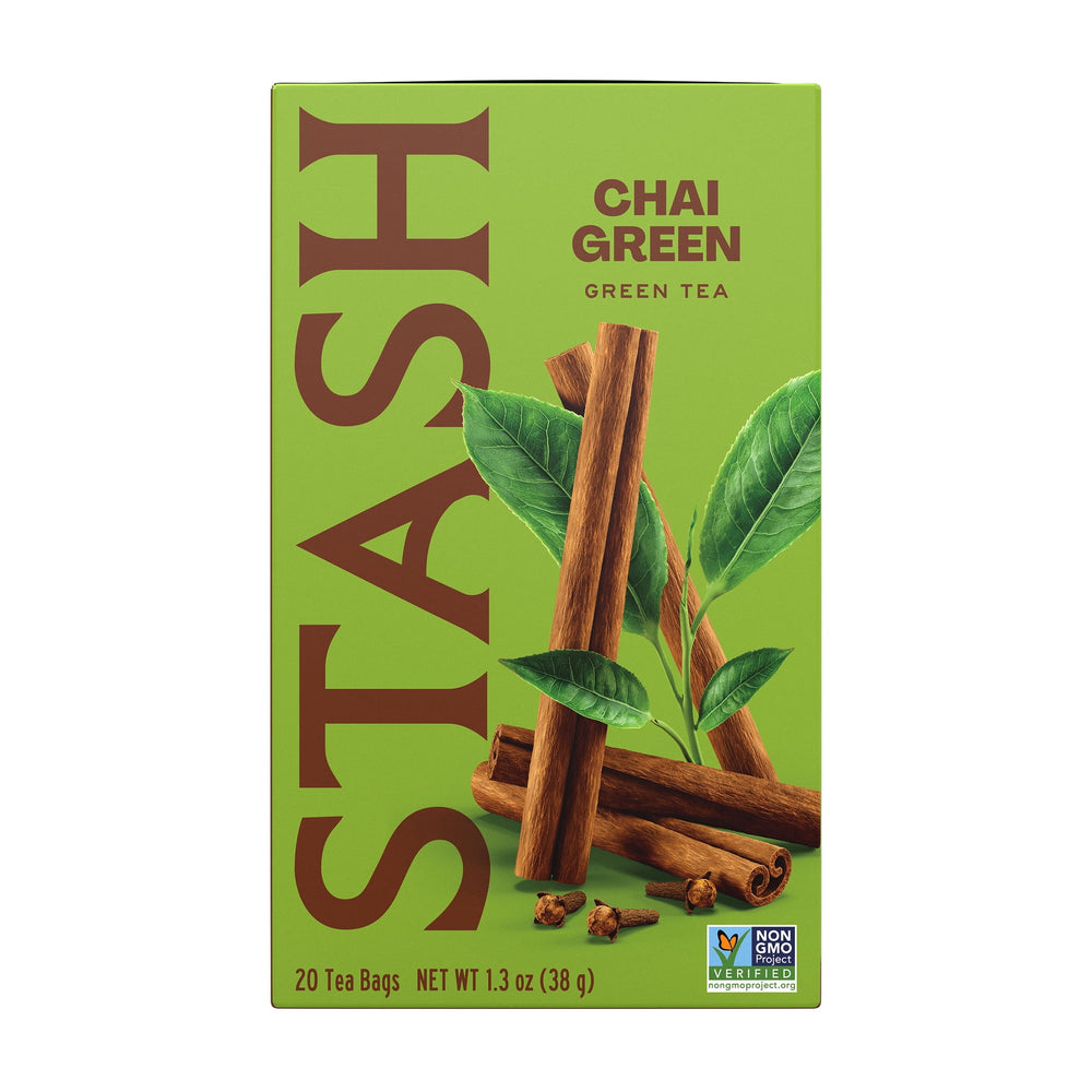Stash Tea Chai Green Tea · Té · 20 pzas