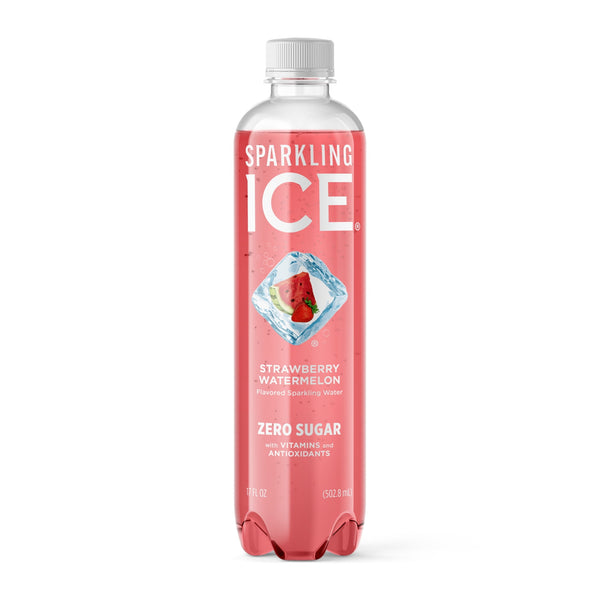 Sparkling Ice Naturally Strawberry Watermelon Zero Sugar · Agua mineral · 503 ml