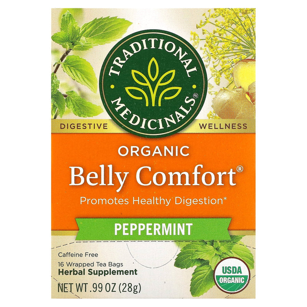 Traditional Medicinals Herbal Tea Organic Belly Comfort · Té · 16 pzas