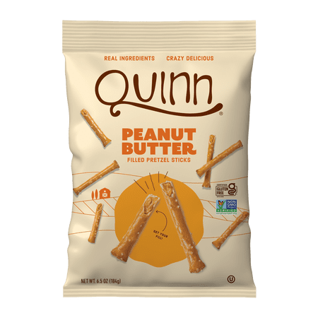 Quinn Peanut Butter Filled Gluten Free · Pretzels · 184 g