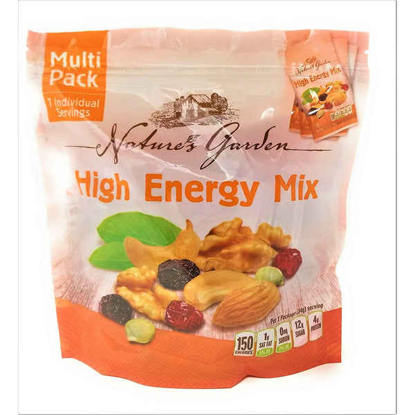 Nature's Garden High Energy Mix Trail - Allergen-Free Nut · Nueces