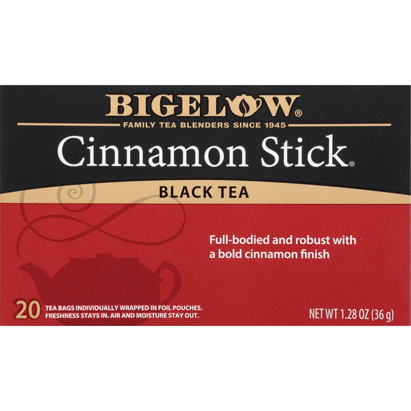 Bigelow Tea Cinnamon Stick Black Tea · Té · 20 pzas