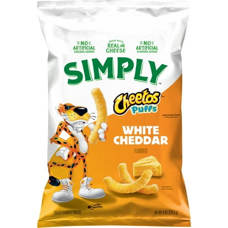 Simply Cheetos Puffs Cheese White Cheddar · Frituras · 227 g · bolsa