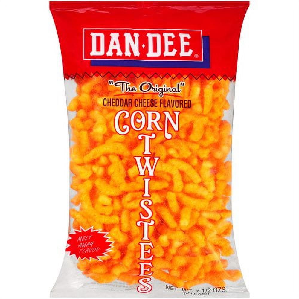 Dan Dee Cheddar Cheese Corn Twisters · Frituras · 213 g
