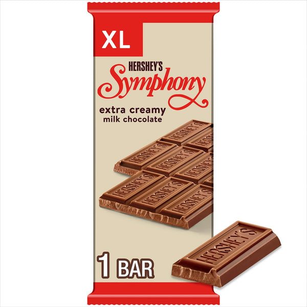 Hershey's Symphony Milk Chocolate Bar · Caramelos · 16 pzas de 120 g · XL