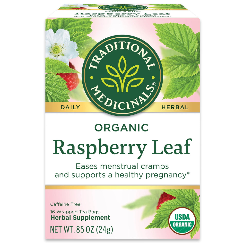 Traditional Medicinals Tea Organic Raspberry Leaf · Té · 16 pzas