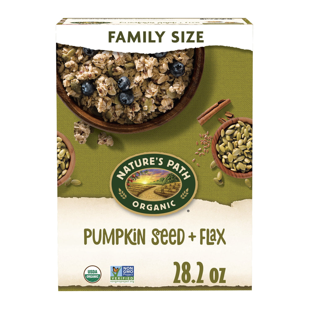 Nature's Path Organic Pumpkin Seed + Flax · Granola · 799 g · caja