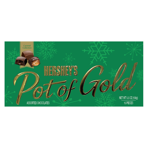 Hershey's Pot of Gold Milk and Dark Chocolate Caramel · Caramelos · 156 g