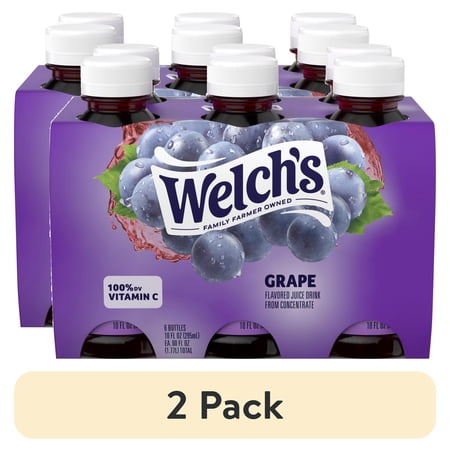 Welch's Grape · Bebida · 2 botellas de 296 ml