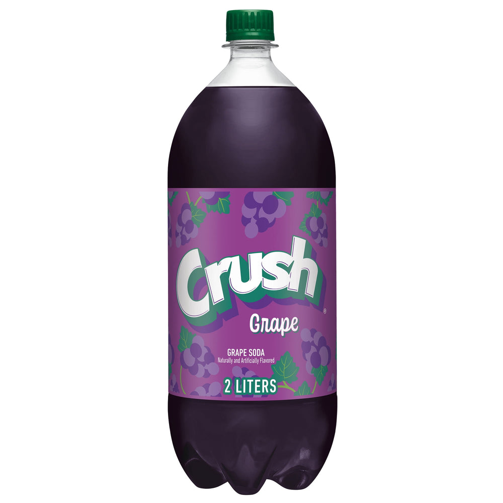 Crush Grape sin cafeína · Refresco · 2 l · botella