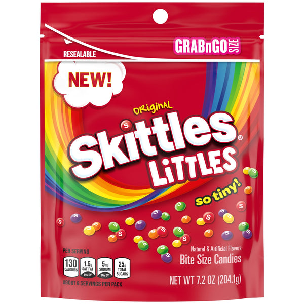SKITTLES Littles Original Grab N Go · Caramelos · 204 g · bolsa