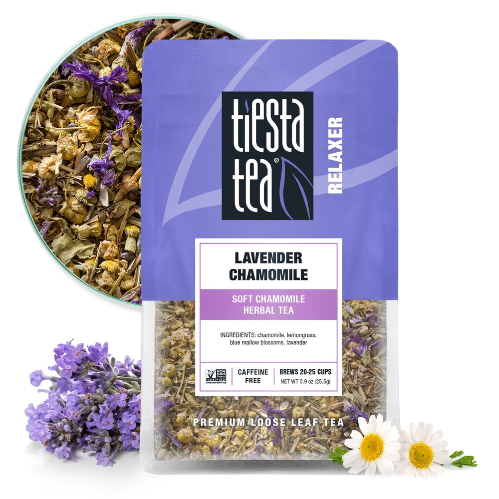 Tiesta Tea - Lavender Chamomile Relaxer Loose Leaf Herbal Caffeine Free · Té · 26 g · sobre