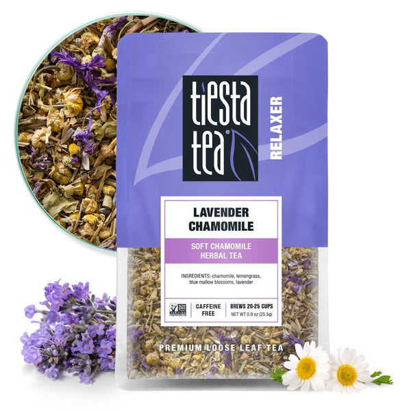 Tiesta Tea - Lavender Chamomile Relaxer Loose Leaf Herbal Caffeine Free · Té · 26 g · sobre