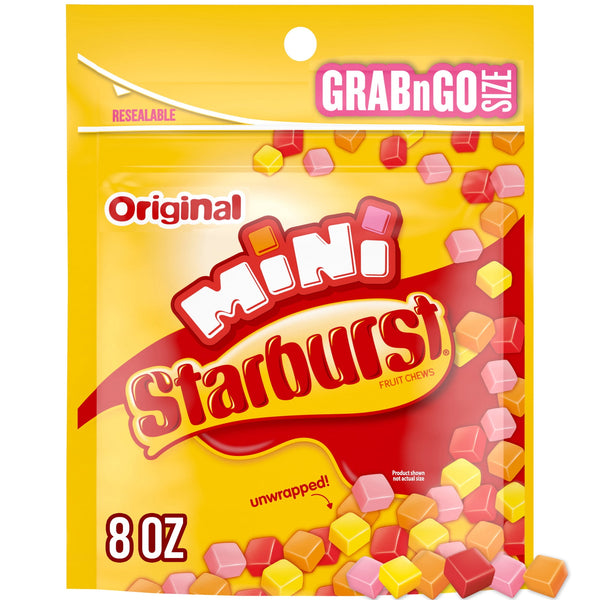 Starburst Minis Original Fruit Chews Grab N Go · Caramelos · 227 g