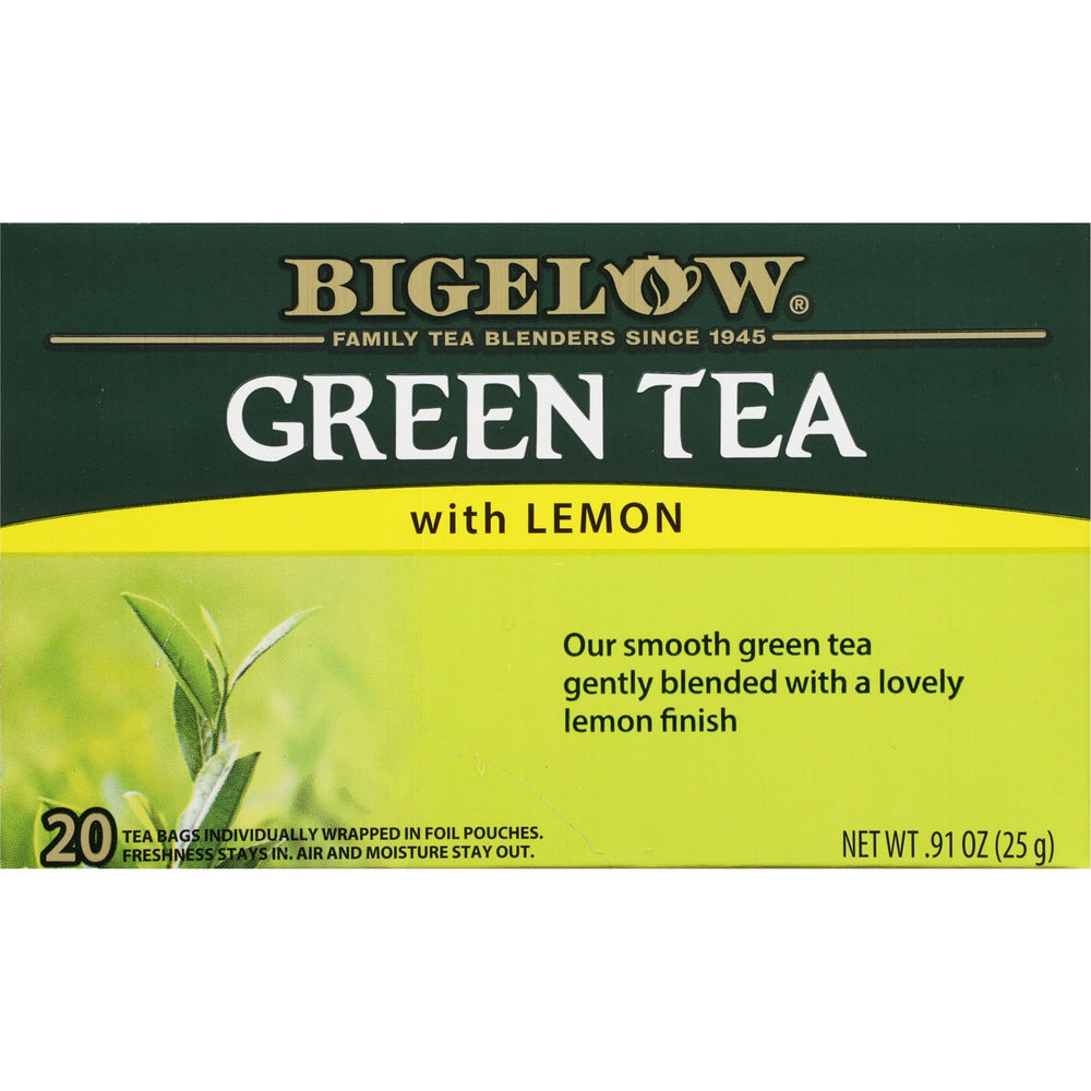 Bigelow Green Tea with Lemon Tea · Té · 20 pzas
