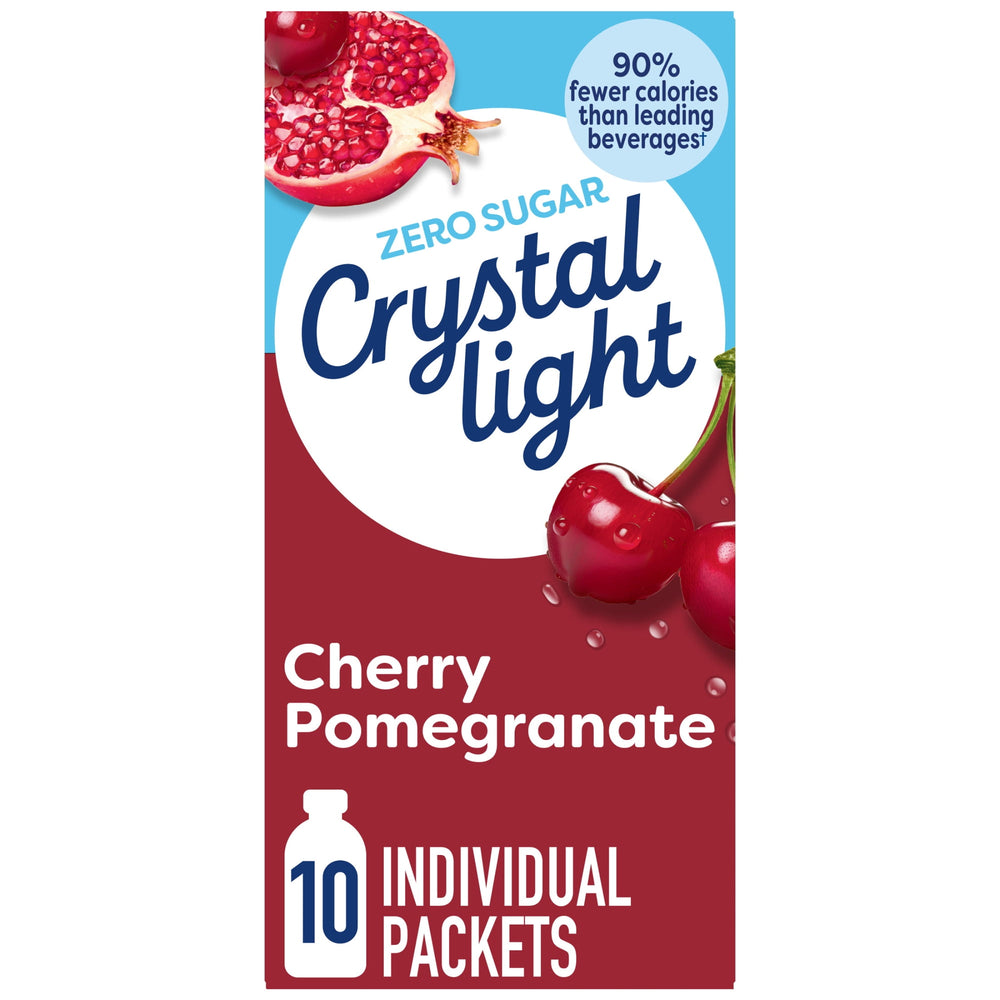 Crystal Light Zero Sugar · Polvo para agua · 10 sobres de 31 g