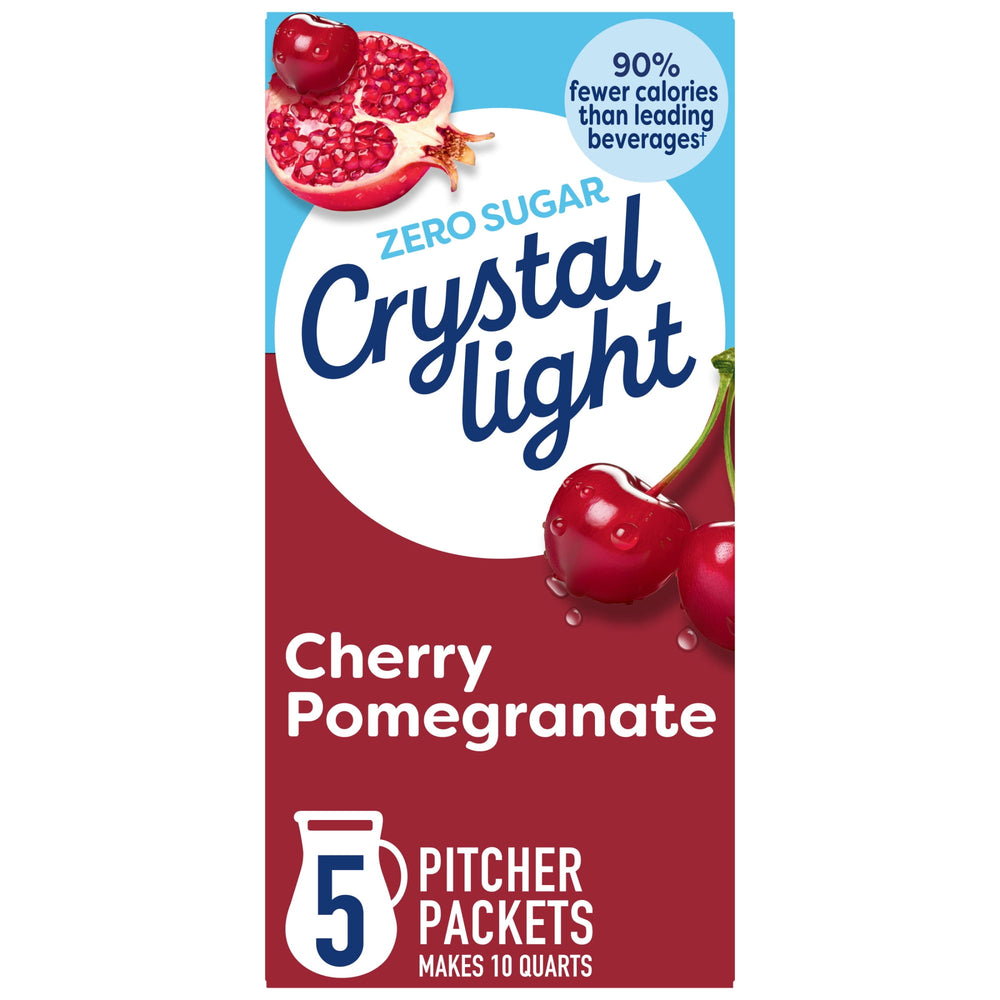 Crystal Light 5 Pitcher Packets Zero Sugar · Polvo para agua · 62 g · sobres