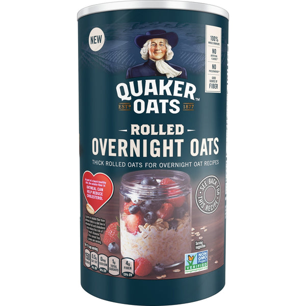Quaker Rolled Overnight Oats · Cereal · 539 g