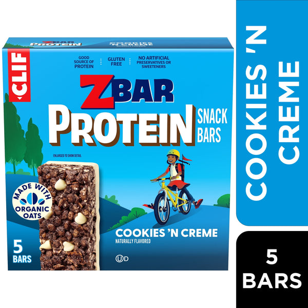 Zbar Protein 'n Creme for Kids sin gluten · Barras · 5 pzas