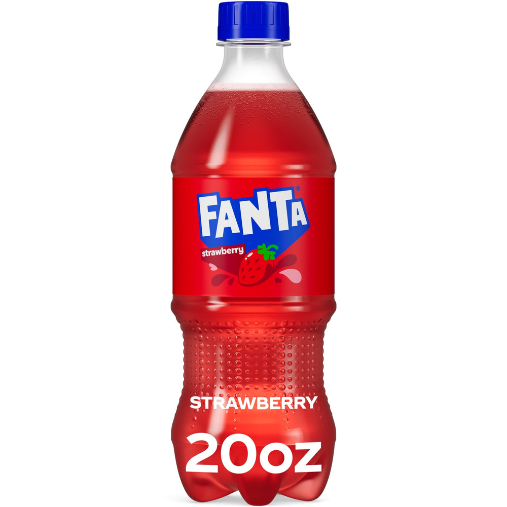 Fanta Strawberry · Refresco · 591 ml · botella