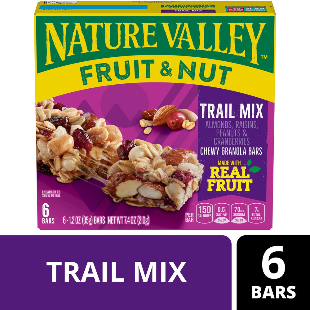 Nature Valley Fruit and Nut · Mezcla de nueces · 6 pzas de 210 g