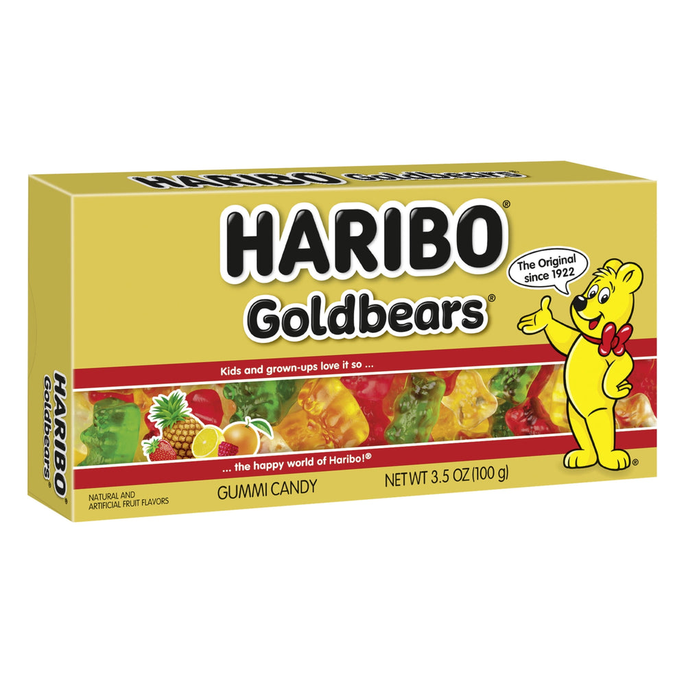HARIBO Goldbears Assorted Fruit Theater · Gomitas · 99 g · caja