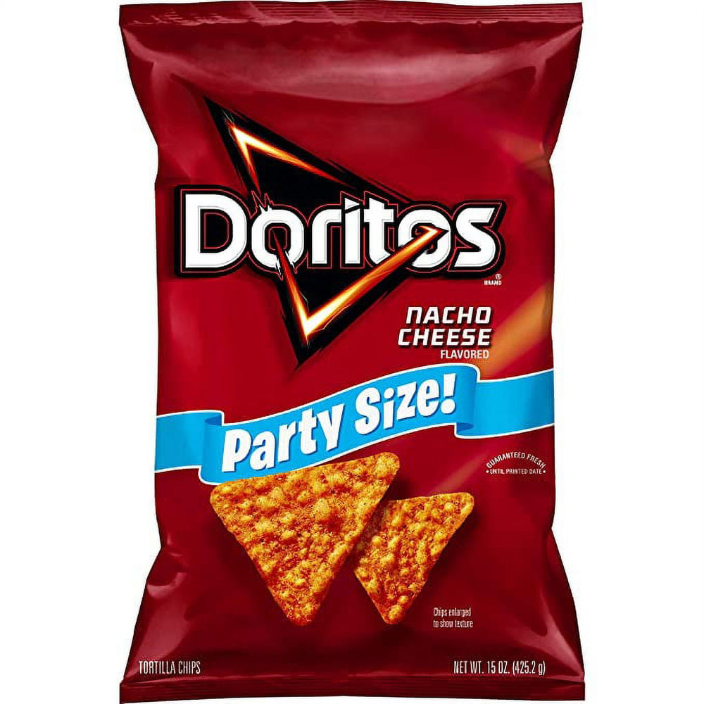 Doritos Nacho Cheese · Totopos · 425 g · bolsa · tamaño fiesta