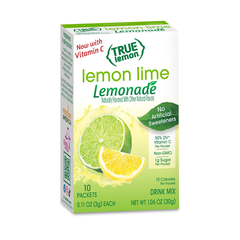 True Lemon Lemon Lime Lemonade Powder 10 Calories · Polvo para agua · 10 pzas