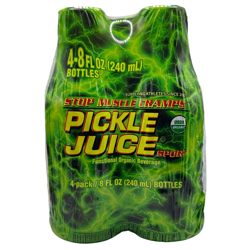Pickle Juice Muscle Cramp Relief Drink Clinically Proven · Bebida · 4 botellas de 237 ml