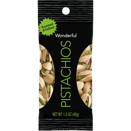 Wonderful Pistachios Roasted & Salted · Nueces · 43 g