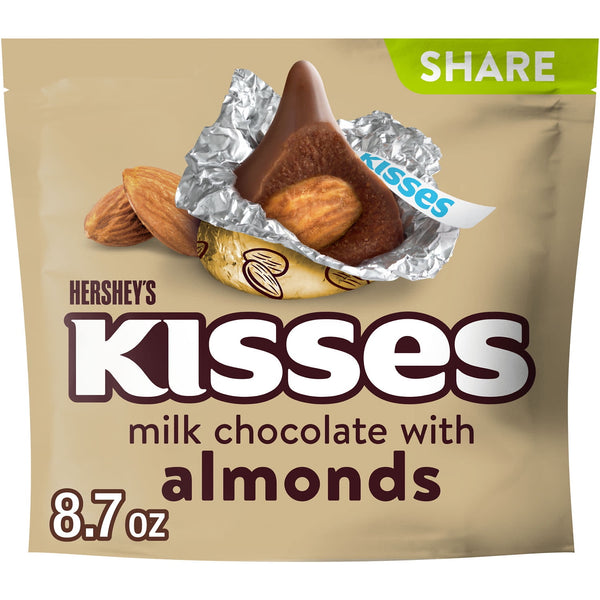 Hershey's Kisses Milk Chocolate With Share · Caramelos · 247 g