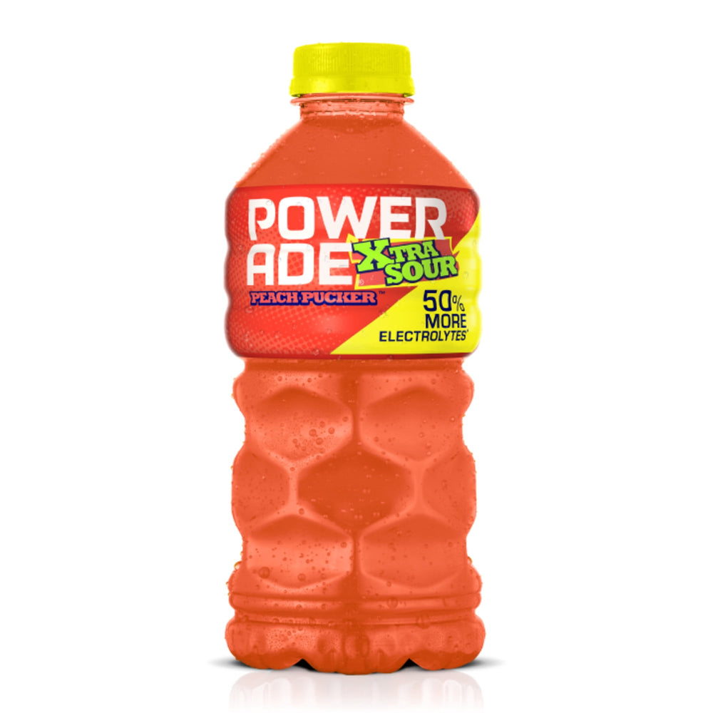 POWERADE XTRA SOUR Peach Pucker · Bebida · 828 ml · botella