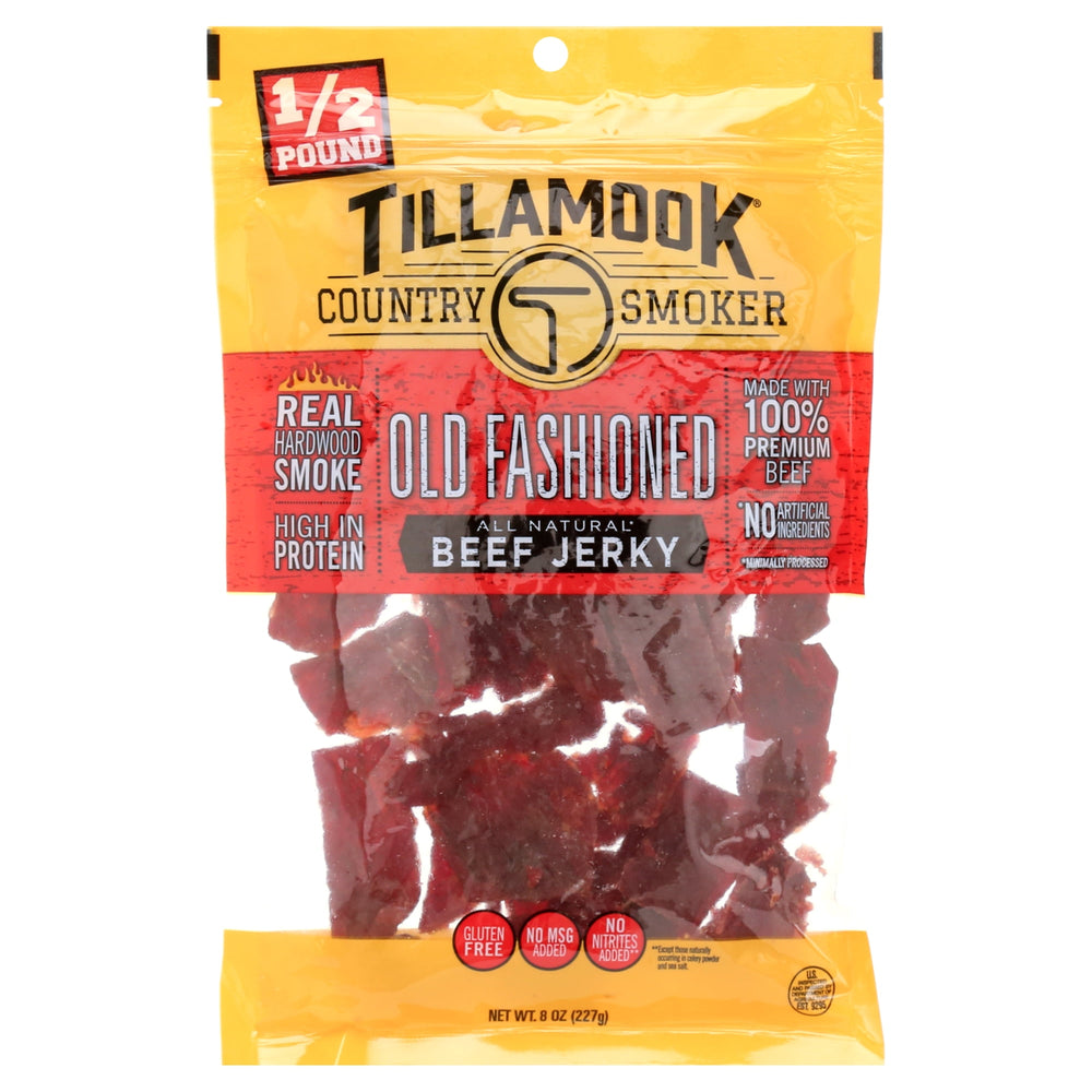 Tillamook Country Smoker Old Fashioned · Carne seca · 10 g · bolsa