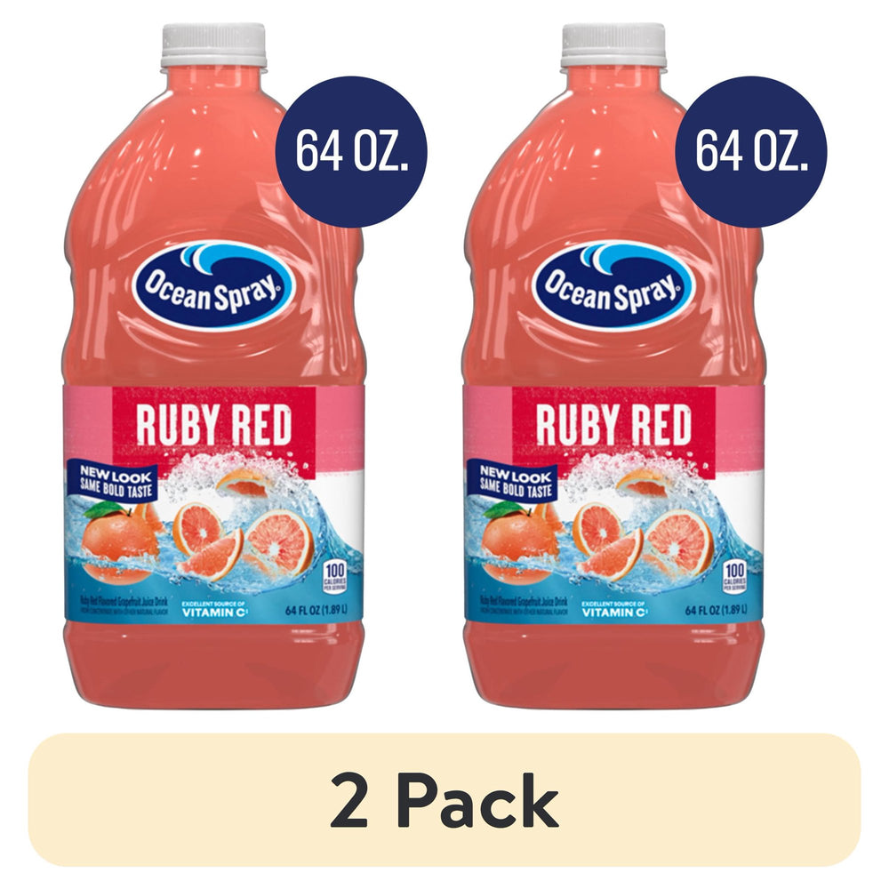 Ocean Spray® Ruby Red Grapefruit · Bebida · 2 botellas de 1.89 L