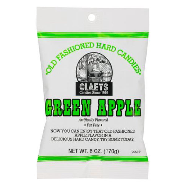 Claeys Old Fashioned Green Apple · Caramelos · 170 g