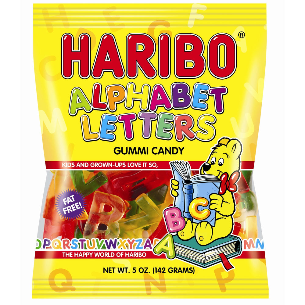 Haribo Alphabet Letters · Gomitas · 142 g