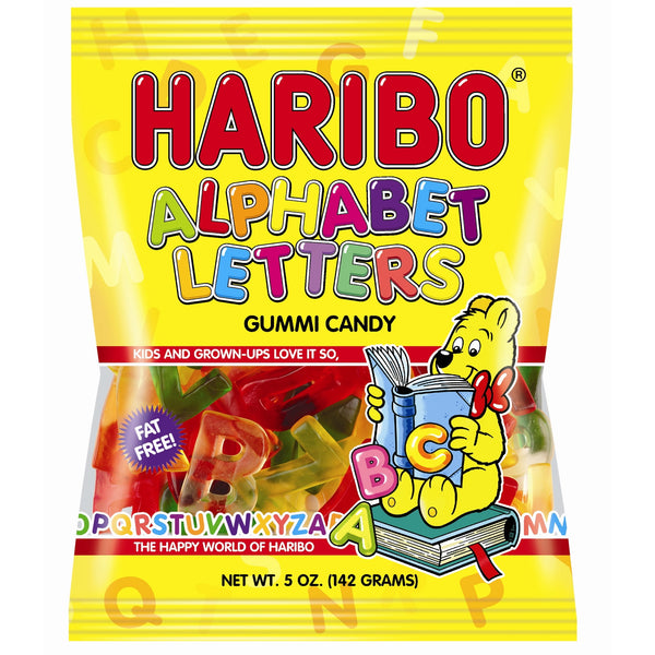 Haribo Alphabet Letters · Gomitas · 142 g