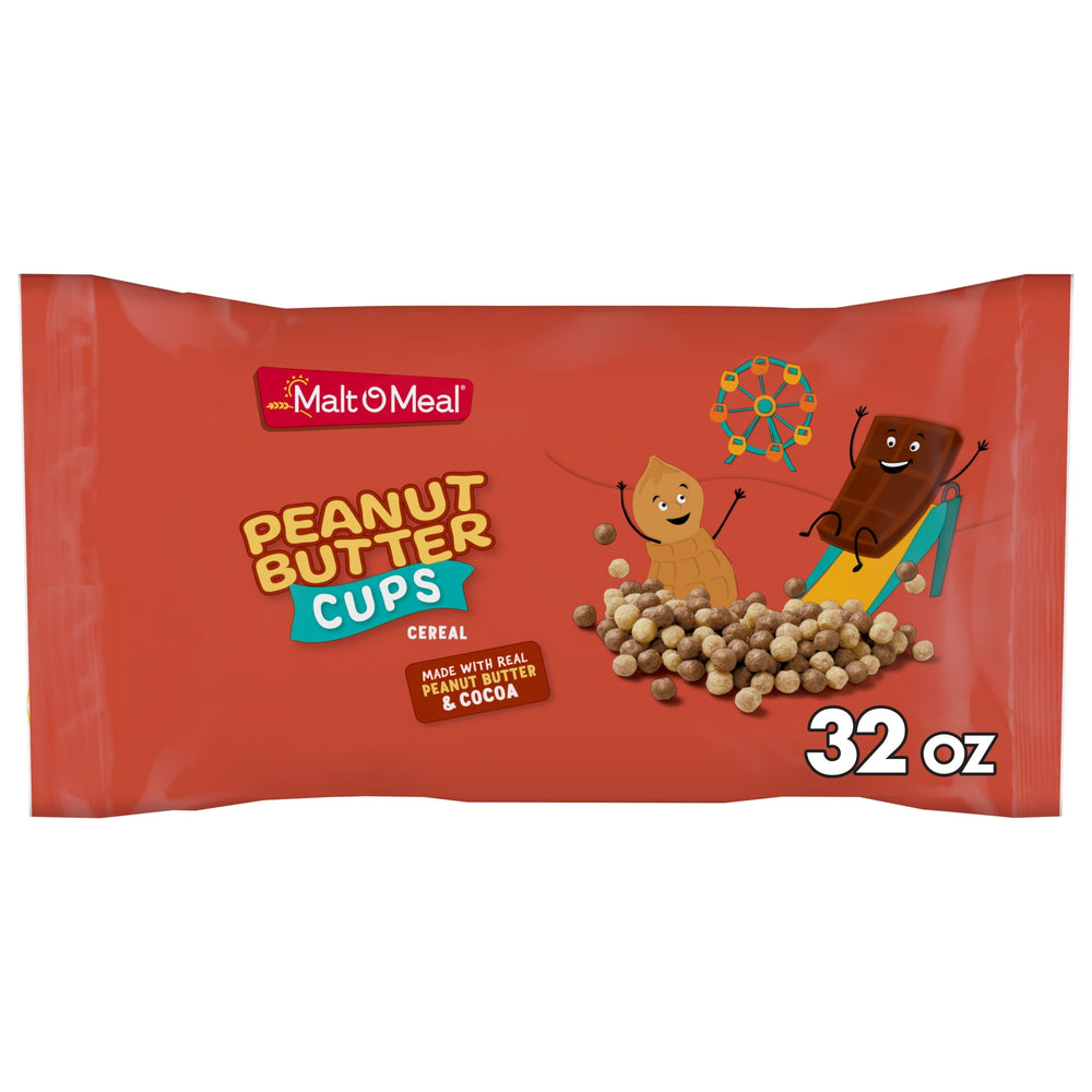 Malt-O-Meal Peanut Butter Cups Chocolate Peanut Butter · Cereal · 907 g · bolsa