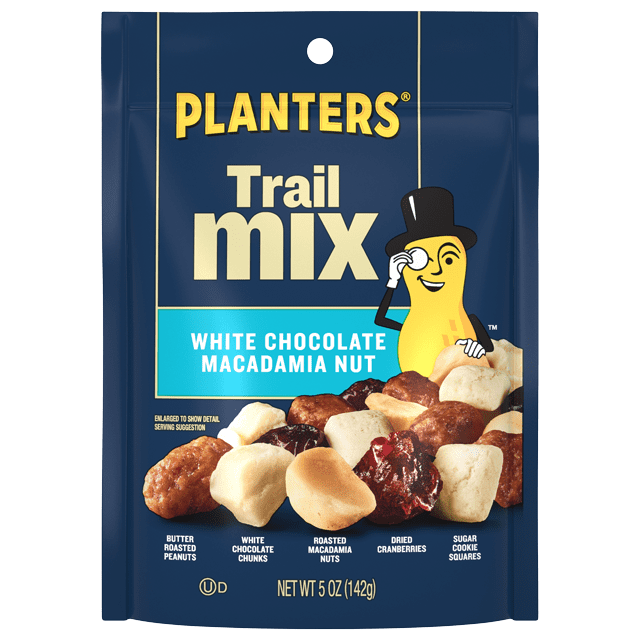 PLANTERS White Choc Macadamia Nut · Mezcla de nueces · 142 g