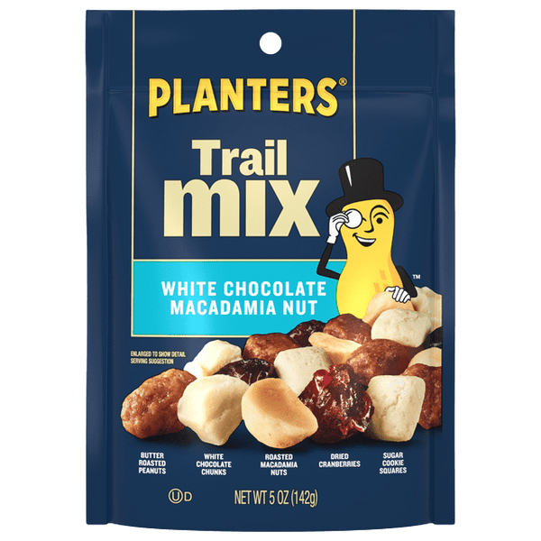 PLANTERS White Choc Macadamia Nut · Mezcla de nueces · 142 g