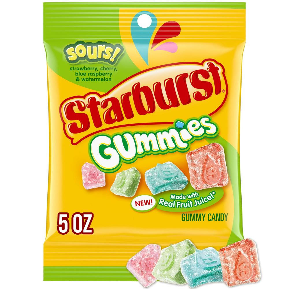 Starburst Sours · Gomitas · 142 g · bolsa