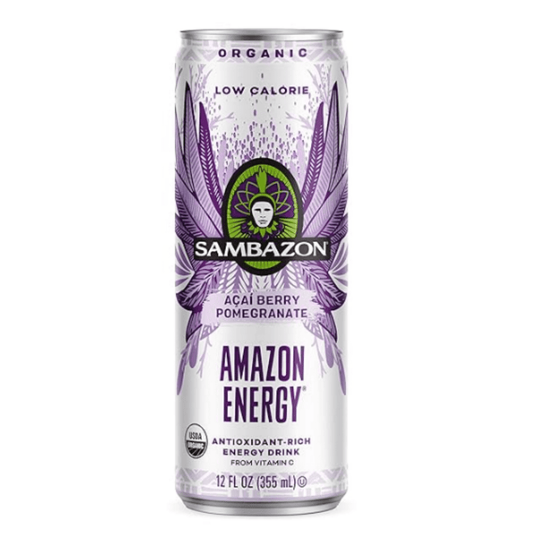 Sambazon Organic Amazon Energy · Bebida energética · 355 ml · lata