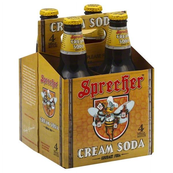 Sprecher Brewing Sprecher Cream Soda 4 ea · Refresco