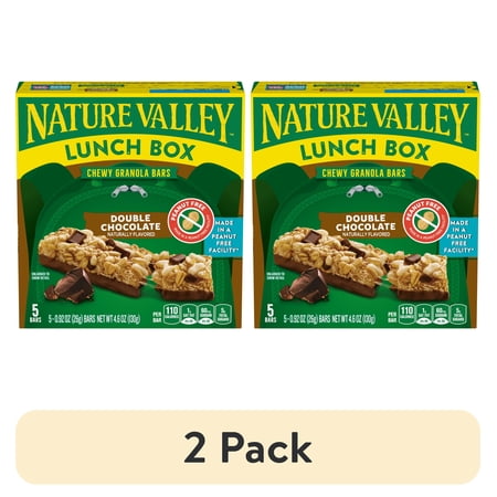 Nature Valley Peanut-Free Double Chocolate · Barras · 2 pack de 130 g