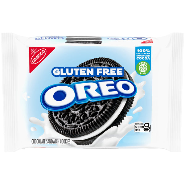 OREO Chocolate Gluten Free · Galletas · 377 g · charola