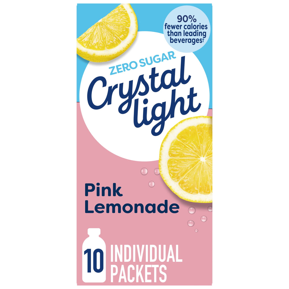 Crystal Light Zero Sugar · Polvo para agua · 10 sobres de 37 g