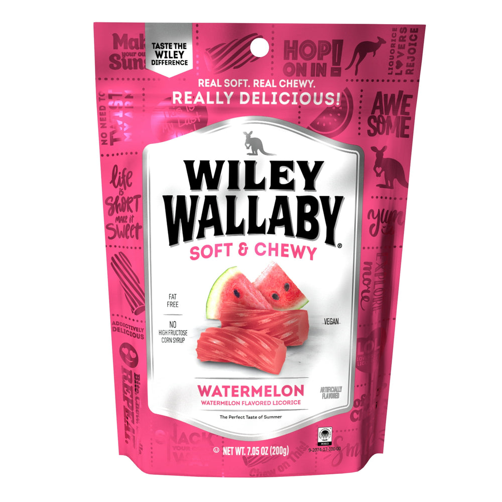 Wiley Wallaby Watermelon Licorice · Bebida · 200 g · bolsa