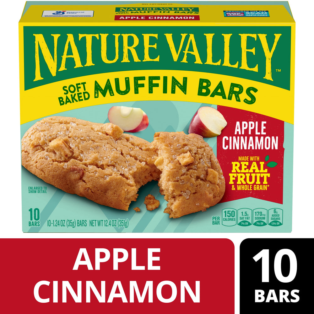 Nature Valley Muffin Apple Cinnamon · Barra · 10 barras de 352 g