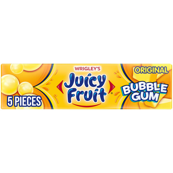Juicy Fruit Original - 5-Piece Single · Chicles y mentas